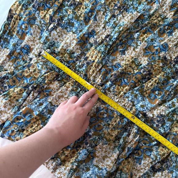 vintage floral maxi skirt - Picture 5 of 5